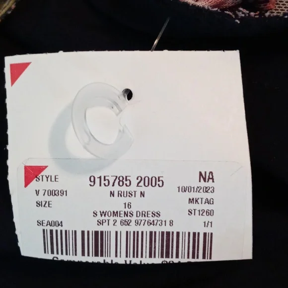 NWT Stella & Julie Layered Look Dress - Picture 8 of 8